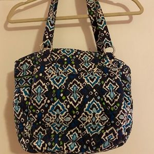 Ink Blue Vera Bradley Purse, retired.